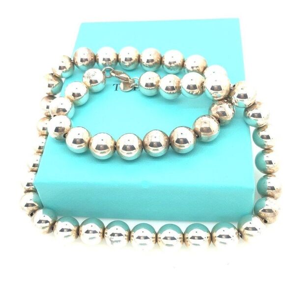 T&Co. 925 Ball (10mm) Necklace - Picture 1 of 5